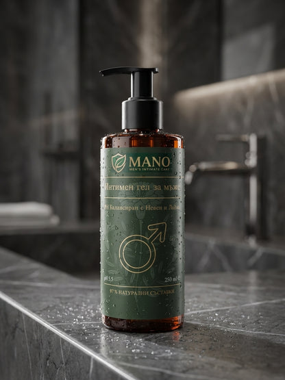 Интимен Гел за Мъже | 24ч Свежест и Хигиена