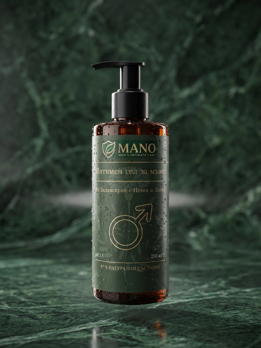 Интимен Гел за Мъже | 24ч Свежест и Хигиена